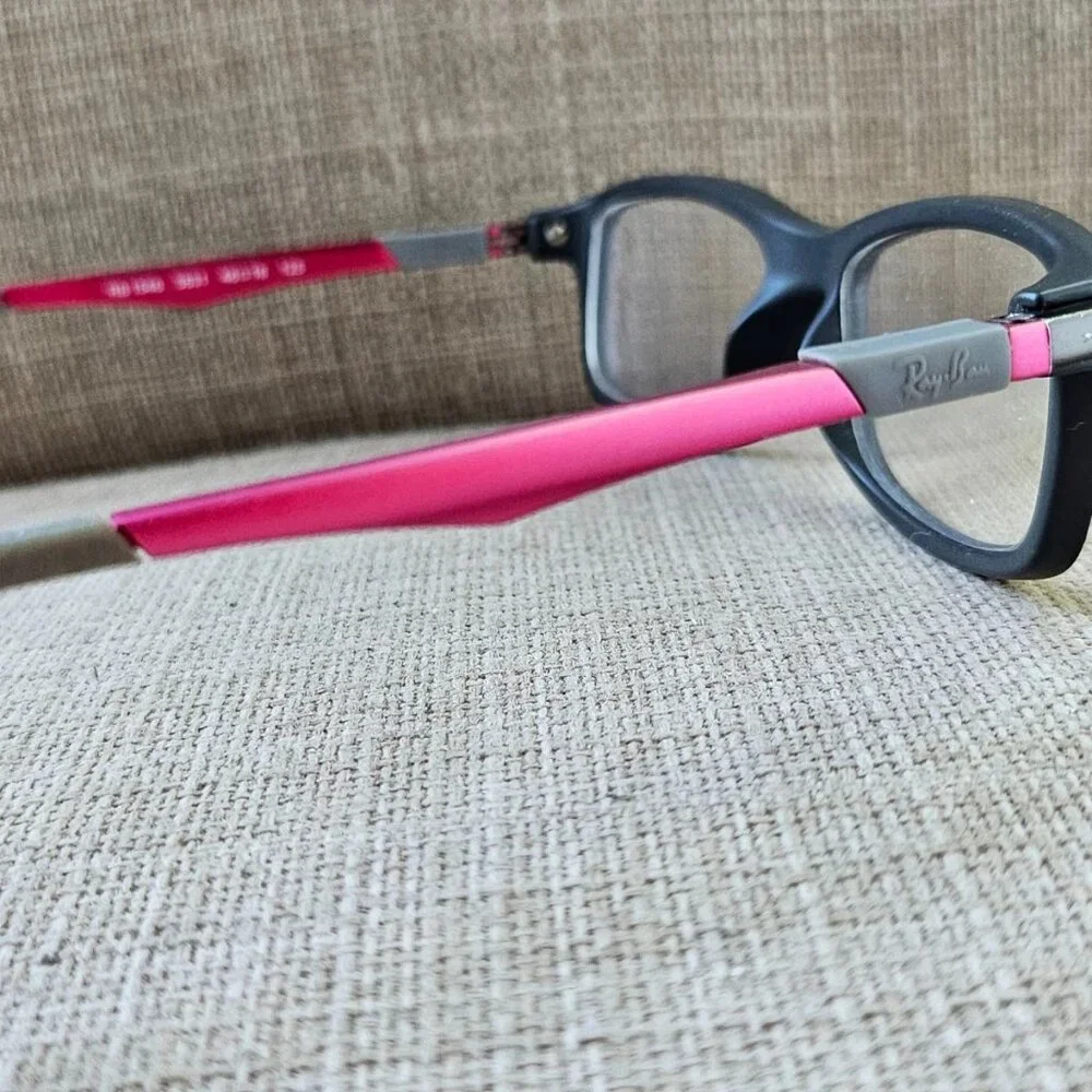 Ray-Ban Youth kids Eyeglasses Frame Gray/Pink Tone RB1546 46[]16 125 Glasses